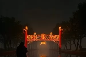 《河湾书简》文艺片横版剧照