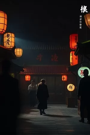 《沙漏里的城》奇幻剧竖版海报